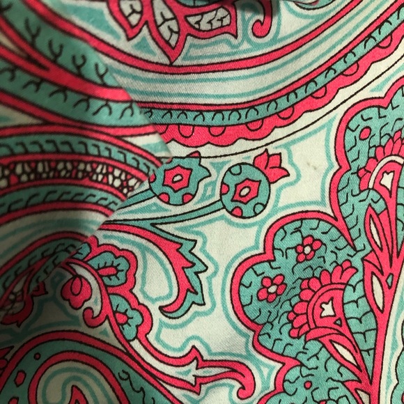 Womens jones New York signature tie front  button down shirt size medium - Picture 6 of 11